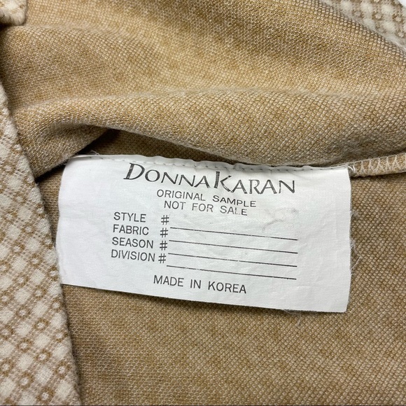 NWOT Donna Karan tan color knit pencil skirt - Picture 5 of 8